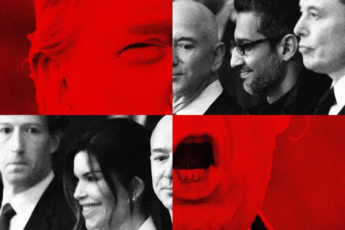 Why the Postpandemic Tech Bust Sent Billionaires to Trump
